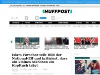 Bild zum Artikel: Muslim teilt Bild der Nationalmannschaft und hetzt gegen ein kleines Mädchen mit Kopftuch