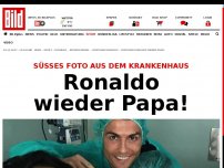 Bild zum Artikel: Süßer Post - Ronaldo wieder Papa!