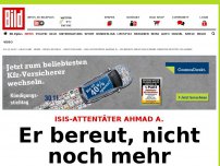 Bild zum Artikel: ISIS-Anhänger Ahmad A. - Edeka-Attentäter wollte noch mehr Christen töten