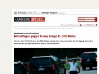Bild zum Artikel: Spendenaktion: Mittelfinger gegen Trump bringt 71.000 Dollar