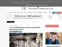 Bild zum Artikel: Nach Missbrauchsvorwürfen: Zeus aus griechischer Mythologie entfernt