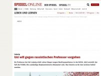 Bild zum Artikel: Leipzig: Uni will gegen rassistischen Professor vorgehen