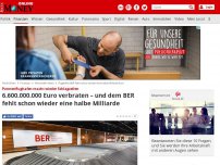 Bild zum Artikel: Pannenflughafen macht wieder Schlagzeilen - 6.600.000.000 Euro verbraten – und dem BER fehlt schon wieder eine halbe Milliarde
