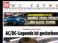 Bild zum Artikel: Gitarrist Malcolm Young - AC/DC-Legende ist gestorben