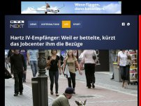 Bild zum Artikel: Hartz IV-Empfänger: Weil er bettelte, kürzt das Jobcenter ihm die Bezüge