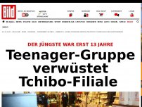 Bild zum Artikel: Der Jüngste war erst 13 - Sieben Syrer zerlegen Tschibo-Filiale