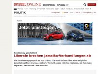 Bild zum Artikel: Sondierung gescheitert: Liberale brechen Jamaika-Verhandlungen ab