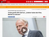 Bild zum Artikel: Grünen-Politiker legt nach Jamaika-Aus nach - Trittin greift FDP-Chef an: „Lindner hatte den Plan, Merkel zu stürzen“