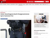 Bild zum Artikel: Nach Razzia - Unter Anschlagsverdacht festgenommene Syrer kommen frei