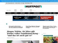 Bild zum Artikel: Jürgen Trittin: Ab März gilt wieder voller Familiennachzug - 'und das ist auch gut so'