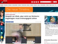 Bild zum Artikel: Prozess in Mannheim - Respekt vor Allah, aber nicht vor Richterin: Angeklagter muss Ordnungsgeld zahlen