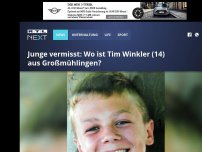 Bild zum Artikel: Junge vermisst: Wo ist Tim Winkler (14) aus Großmühlingen?
