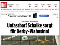 Bild zum Artikel: Dortmund - Schalke 4:4 - Unfassbar! Schalke sorgt für Derby-Wahnsinn!