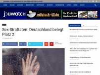 Bild zum Artikel: Sex-Straftaten: Deutschland belegt Platz 2