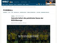Bild zum Artikel: Sokratis liefert die peinlichste Szene der BVB-Blamage