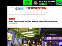 Bild zum Artikel: Bluttat in Oberhausen - Mann auf der Flucht vor Messerstechern getötet