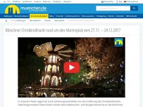 Bild zum Artikel: Münchner Christkindlmarkt am Marienplatz