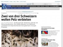 Bild zum Artikel: Tierquälerei: Zwei von drei Schweizern wollen Pelz verbieten