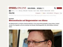 Bild zum Artikel: Sauerland: Messerattacke auf Bürgermeister von Altena