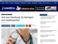 Bild zum Artikel: Arzt aus Hamburg: So betrügen uns Asylbewerber
