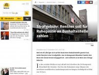 Bild zum Artikel: Strafgebühr: Rentner soll für Ruhepause an Bushaltestelle zahlen