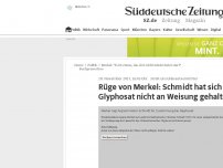 Bild zum Artikel: Schmidt: 'Ich habe die Entscheidung für mich getroffen'