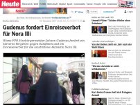 Bild zum Artikel: Burka-Aktivistin: Gudenus fordert Einreiseverbot für Nora Illi