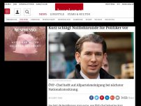 Bild zum Artikel: Kurz schlägt Nulllohnrunde für Politiker vor