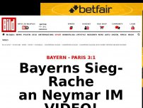 Bild zum Artikel: Bayern - Paris 3:1 - Jetzt kennt Neymar die Jupp-Bayern