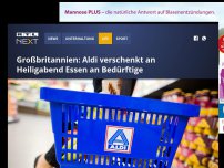 Bild zum Artikel: Großbritannien: Aldi verschenkt an Heiligabend Essen an Bedürftige