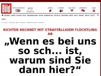 Bild zum Artikel: Richter rechnet ab - Wenn es bei uns so sch..ist, warum sind Sie dann hier?