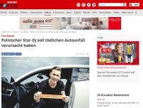 Bild zum Artikel: Tom Swoon - Polnischer Star-DJ soll tödlichen Autounfall verursacht haben