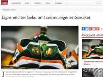 Bild zum Artikel: Jägermeister bekommt seinen eigenen Sneaker