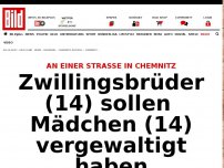 Bild zum Artikel: In Chemnitz - Zwillinge sollen 14-Jährige vergewaltigt haben