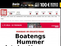 Bild zum Artikel: Minibar im Ersatz-Tank - Boatengs Hummer ist der Hammer