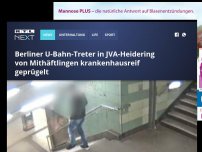Bild zum Artikel: Berliner U-Bahn-Treter in JVA-Heidering von Mithäftlingen krankenhausreif geprügelt