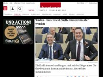 Bild zum Artikel: Türkis-Blau: Kickl dürfte Innenminister werden