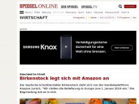 Bild zum Artikel: Abschied im Streit: Birkenstock legt sich mit Amazon an