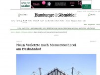 Bild zum Artikel: Lübeck: Neun Verletzte nach Messerstecherei am Busbahnhof