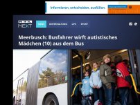 Bild zum Artikel: Busfahrer wirft autistisches Mädchen (10) aus dem Bus