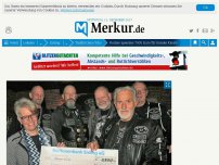 Bild zum Artikel: Rocker spenden 7000 Euro für kranke Kinder