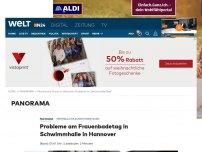 Bild zum Artikel: Probleme am Frauenbadetag in Schwimmhalle in Hannover