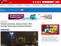Bild zum Artikel: In Düsseldorf - Kneipe demoliert, Gäste verletzt: SEK sprengt Hells Angels-Weihnachtsfeier