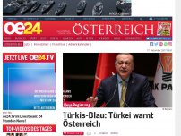 Bild zum Artikel: Türkis-Blau: Türkei warnt Österreich