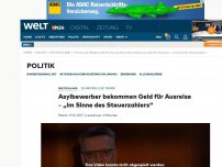 Bild zum Artikel: Asylbewerber bekommen Geld für Ausreise - „im Sinne des Steuerzahlers“