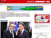Bild zum Artikel: Neue Koalition von ÖVP und FPÖ - Scharfer Anti-Migrationskurs: Österreich-Regierung könnte für Merkel Problem werden