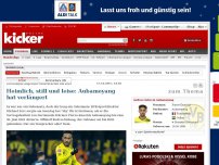 Bild zum Artikel: Heimlich, still und leise: Aubameyang hat verlängert