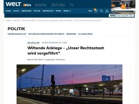 Bild zum Artikel: Wütende Anklage – „Unser Rechtsstaat wird vorgeführt“