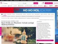 Bild zum Artikel: Muslima beschwert sich – Gymnasium verschiebt Weihnachtsfeier