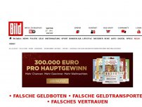 Bild zum Artikel: Spektakulärer Coup - Fake-Geldboten erbeuten über eine Million Euro!